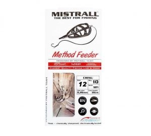 Mistrall Nadväzec s tŕňom Method Feeder 30cm 10ks